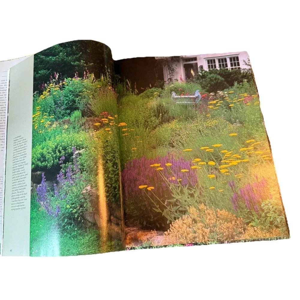 Growing Your Own Herbs Time-life Complete Gardener Coffee Table Book Decor